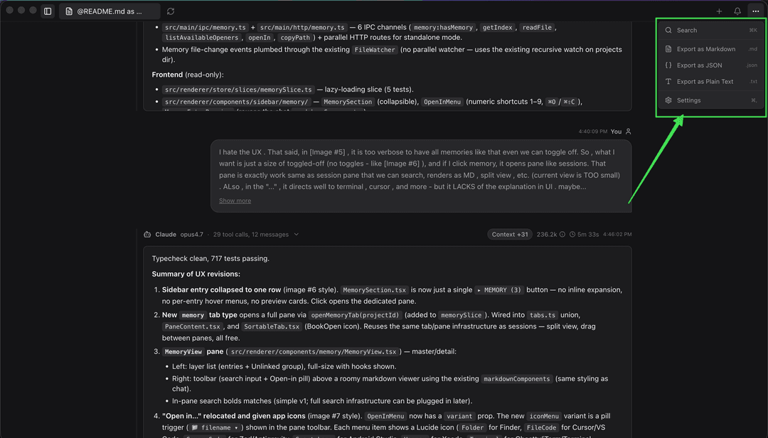 Reading Claude Code session transcripts
